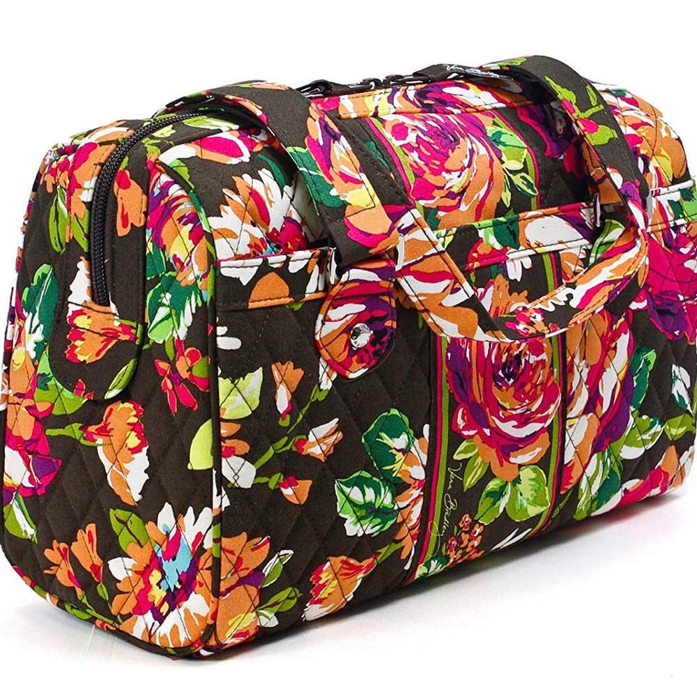 VERA BRADLEY English Rose Caroline Bag